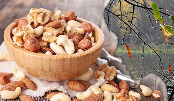 Питание и осенняя депрессия орехи